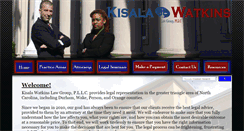 Desktop Screenshot of kisala-law.com